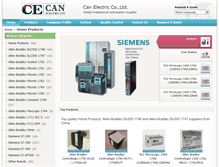 Tablet Screenshot of can-electric.net